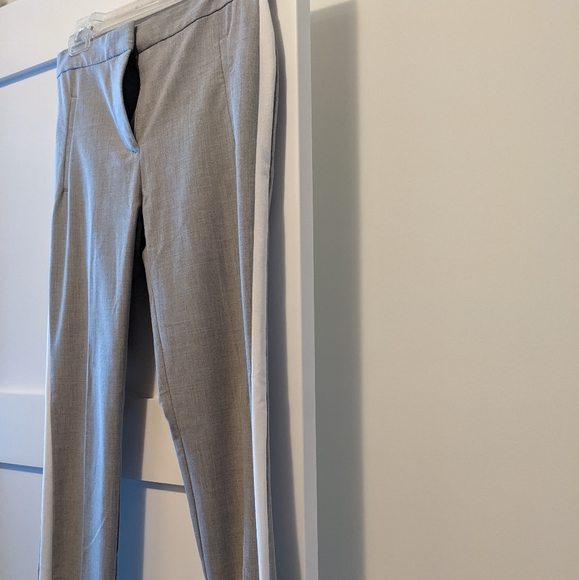 Zara grey dress pants with side stripe - Picture 4 of 5